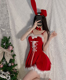 【3点セット】サンタ服 サンタバニーガール クリスマス カワセクシー ふわふわ XH2-GR2402