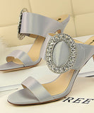 6色 新作 ハイヒール スリッパ 脚長効果 履きやすい MY5-DS566-1