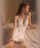 セクシー パット付き ルームウェア 花柄 真珠 高級感 パジャマ エロかわいい XH8-GR1895