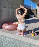 【即日発送】【2色】新作 水着 ワンショルダー 可愛い セクシー フリル XH7-CF-XF154