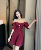 大人 かわいい 清楚感 パーティー キャバドレス ミニドレス XY2-YM8628