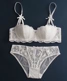 【3色】セクシー ブラ 下着 ボリューム感 レース 美乳 XH9-QZM9177