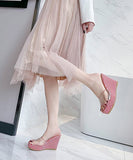 2色 スリッパ ハイヒール サンダル 新作 脚長効果 XH5-MQ-LL5789