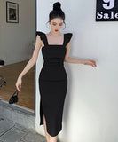 4色 キャバドレス セクシー 指名  OL風 エレガント タイトドレス XH2-ZED889476GT347