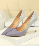 クラーデション 5色 高見え ゴージャス 結婚式 宴会 ハイヒール パンプス MY2-DS1716-9