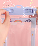 【23type】10.5×22cm 可愛い携帯防水カバー 携帯防水ケース お風呂ダイビング海水浴  スマホカバー XH9-YY-YY22-1