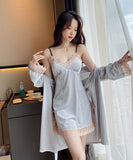 【2点セット・5色】フランネル 暖かい 柔らかい 高品質 セクシー パジャマ ルームウェア MY8013