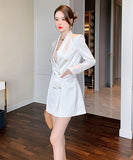 ミニドレス キャバスーツ   ゴージャス  高級感  披露宴  LT2-JY5406