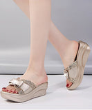 2色 スリッパ ハイヒール リボン サンダル 新作 脚長効果 キラキラ XH5-MQ-LL3344