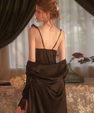 【2点セット】3色 レース パジャマ セクシー ルームウェア フリル 可愛い XH8-GR1574