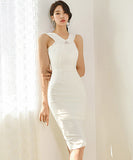 【blue&white】キャバドレス セクシー タイトドレス 個性的 お洒落 XH2-ZED880476E49