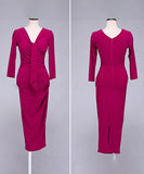 秋新作 キャバドレス 高級感 セクシー 素肌感 谷間魅せ エレガント セレブ風 XH2-ZED883865A71