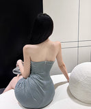 エレガント 気質 セクシー キャバドレス 谷間魅せ 春新作 XH2-ZED885266DXH449