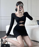 ミニドレス  キャバドレス  セクシー  新作  非対称  LT2-LQE3046KL303