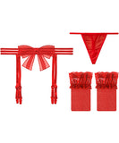 3点セット【4色】セクシー 姉 男心を誘う えちえち かわいい リボン レース XH8-ZR2063