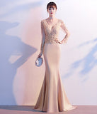 優雅  高級感   パーティードレス  ロングドレス  新年会 二次会 演奏会 LT2-MBYD7-16