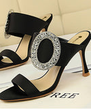 6色 新作 ハイヒール スリッパ 脚長効果 履きやすい MY5-DS566-1