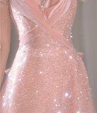 輝く ゴージャス パーティードレス 披露宴  コンサート  年末演芸  上品  LT2-MDS10/15