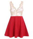 ミニドレス キャバドレス セクシー Aラインレース ナイトクラブ 指名 YM8275