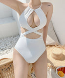 4色 セクシー 谷間魅せ 露出 モノキニ タンキニ 水着 プール MY7-BY2636