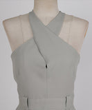 ワイドパンツ 高級感 エレガント 通勤 OL風 ハイウエスト XH2-ZED883882A71