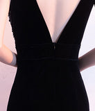 Vネック  パーティードレス  ロングドレス  セクシー 新年会 二次会 演奏会 LT2-HX61