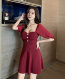 大人 かわいい 清楚感 パーティー キャバドレス ミニドレス XY2-YM8628