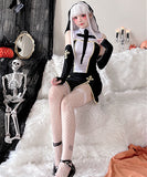 【4点セット】ハロウィン コスプレ ホラー 個性派 シスター セクシー ユニーク XH2-XJ1827-1