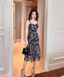 チュール 気質 マーメイドスカート 淑やか 大人可愛い XH2-JY10129