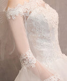 ナイトドレス 華奢感 ゴージャス ウエディングドレス フレア袖 披露宴 結婚式 演奏会 発表会XH2-CCHQ2001