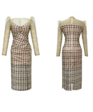 膝丈ドレス 淑やか チュール 気質 小顔効果 可愛い 高品質 レース 宴会 披露宴 XH2-JY10175