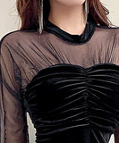 【3色】秋新作 チュール 気質 セクシー エレガント ナイトクラブ 姉 XH2-LQE5930GT536