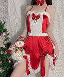 【3点セット】サンタ服 サンタバニーガール 可愛い クリスマス ふわふわ セクシー XH2-GR2435