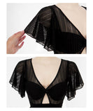 ブラック/ホワイト ビキニ モノキニ タンキニ 水着温泉 セクシー 着痩せ MY7-BY2607