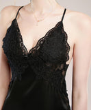 【日本2日間以内発送可能】3色 レース 高見え セクシー 勝負 スリップドレス パジャマ MY8019-GSM-A26