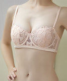 【3色】勝負下着 レース ブラ 大人可愛い 快適 ボリューム感 XH9-SMX1016