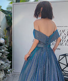 キラキラ 星空 高品質 姫様 ロングドレス 演奏会 誕生日パーティー ゴージャ 結婚式 XH2-CCHQ58