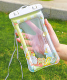 【23type】10.5×22cm 可愛い携帯防水カバー 携帯防水ケース お風呂ダイビング海水浴  スマホカバー XH9-YY-YY22-1