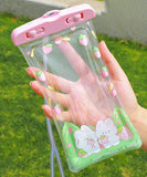 【23type】10.5×22cm 可愛い携帯防水カバー 携帯防水ケース お風呂ダイビング海水浴  スマホカバー XH9-YY-YY22-1