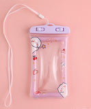 【23type】10.5×22cm 可愛い携帯防水カバー 携帯防水ケース お風呂ダイビング海水浴  スマホカバー XH9-YY-YY22-1