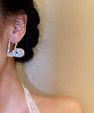 ピカピカ ピアス 心型 可愛い 高級感 結婚式 LT3-BYHE6420