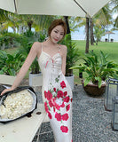 サンドレス フレンススタイル  高級感  背露出 セクシー 新作 夏 海辺 LT2-XD6729