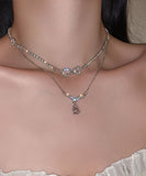 個性化 キラキラ ネックレス 結婚式 披露宴 キャバ嬢用 LT3-BYHN1579