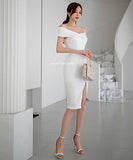 タイトドレス パーティードレス ワンピース  結婚式 披露宴 LT2-ZED888350BH538