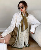 字母柄 スカーフ 韓国ファッション 海辺用  高級感 LT9-CMXHQCK