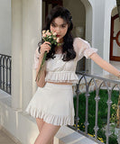 水着 大人 可愛い ビキニ 着瘦せ 韓国ファッション  仙女style  LT7-DPA29854