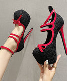 2色 履きやすい 高級感  ハイヒール   脚長効果  おしゃれ   LT5-XLMY-9966-201