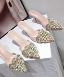 真珠 ハイヒール ピカピカ 痛くない 歩きやすい 美脚効果 LT5-XLJM-868