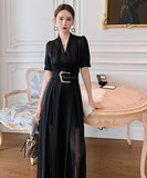 2色 ワイドパンツ  オールインワン 通勤 高級感 新作  二次会 披露宴 LT2-JY4807