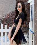 2色  水着 ビキニ  タンキニ Aライン 体型カバー 着瘦せ LT7-DPA29877